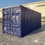 container sur le port