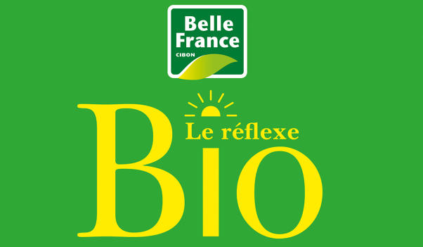 logo de la marque "le réflexe bio" de Belle France